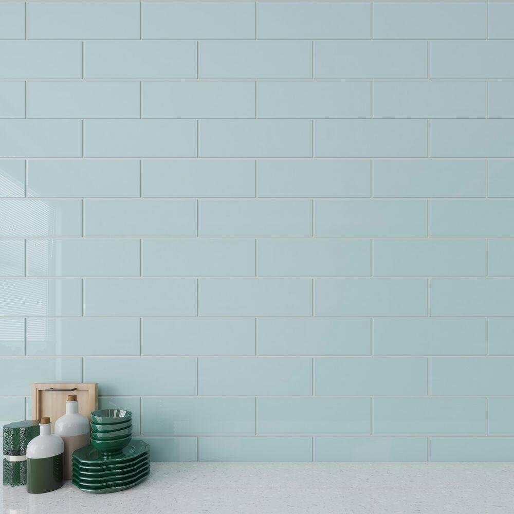 Glass Subway 4" x 12" Wall Tile