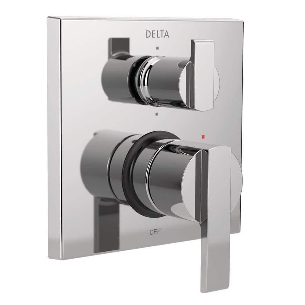Ara Angular Modern Monitor 14 Series Pressure Balance Valve Trim