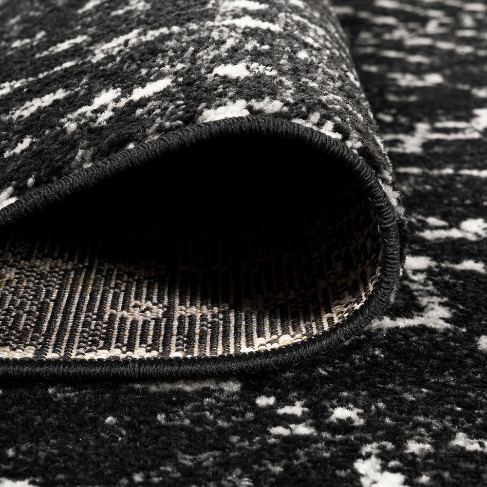 JONATHAN Y Moroccan HYPE Boho Vintage Diamond Black/Ivory 3 ft. x 5 ft. Area Rug