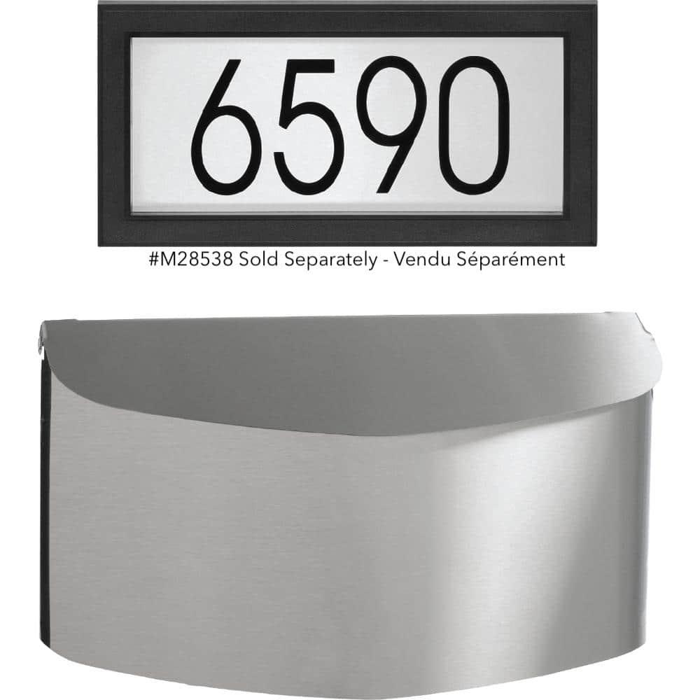 PRO-DF Stainless Steel Wall Mounted Mailbox