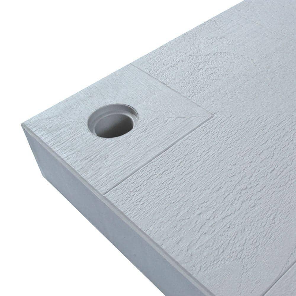 120'' x 120'' Composite Patio Deck Tile Starter Kit