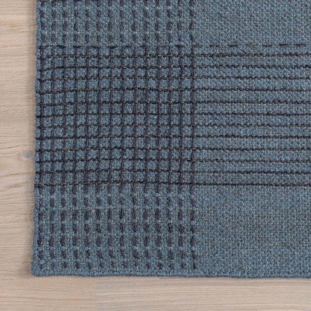 Hurley Plaid Wool Area Rug