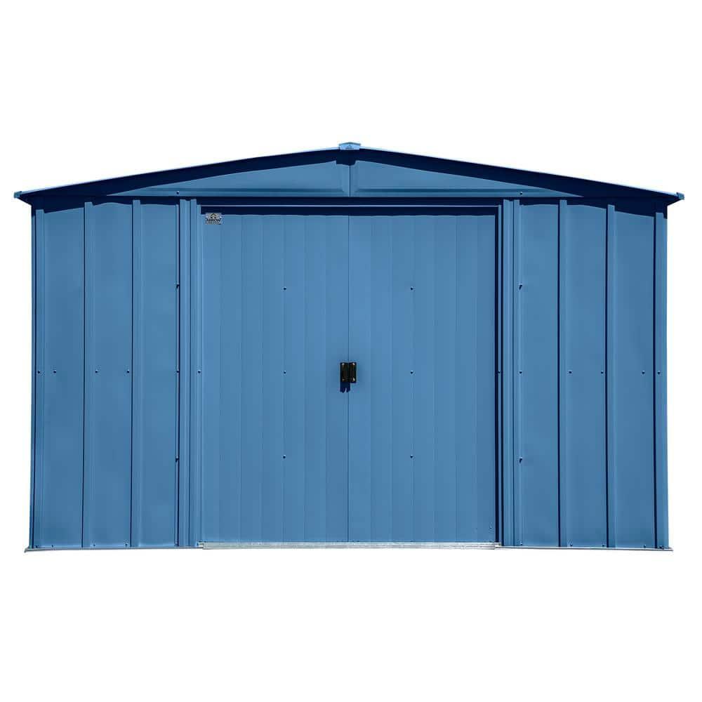 Arrow 10 ft. W x 13 ft. 5 in. D Steel Vertical Storage Shed