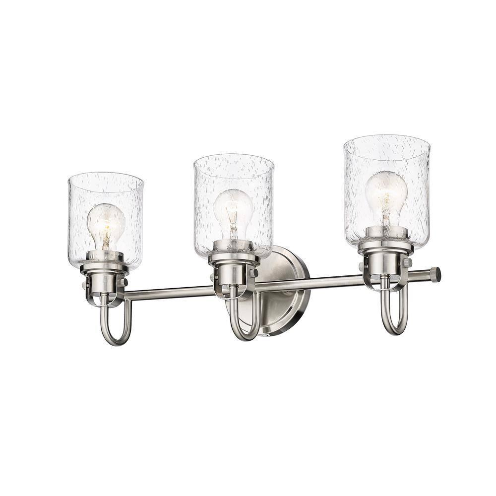 Z-Lite Kinsley 3 - Light Vanity in  Brushed Nickel