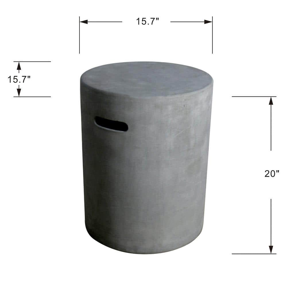 Elementi 20 in. Fire Pit Propane Tank Cover