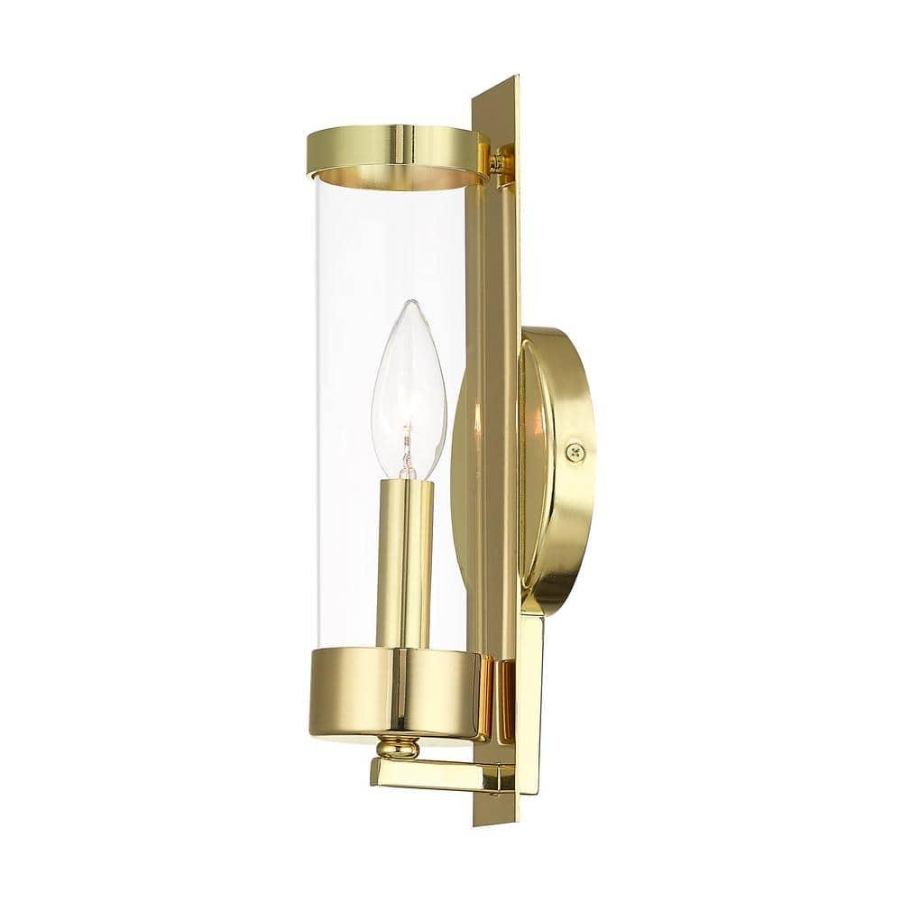 Bernd Steel Candle Wall Light