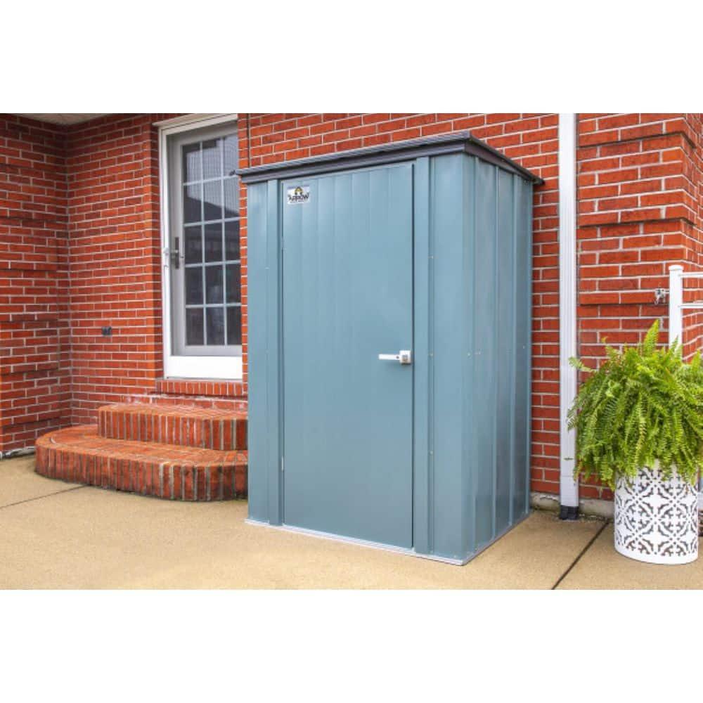 Arrow Spacemaker 4 ft. W x 3 ft. D Metal Vertical Storage Shed