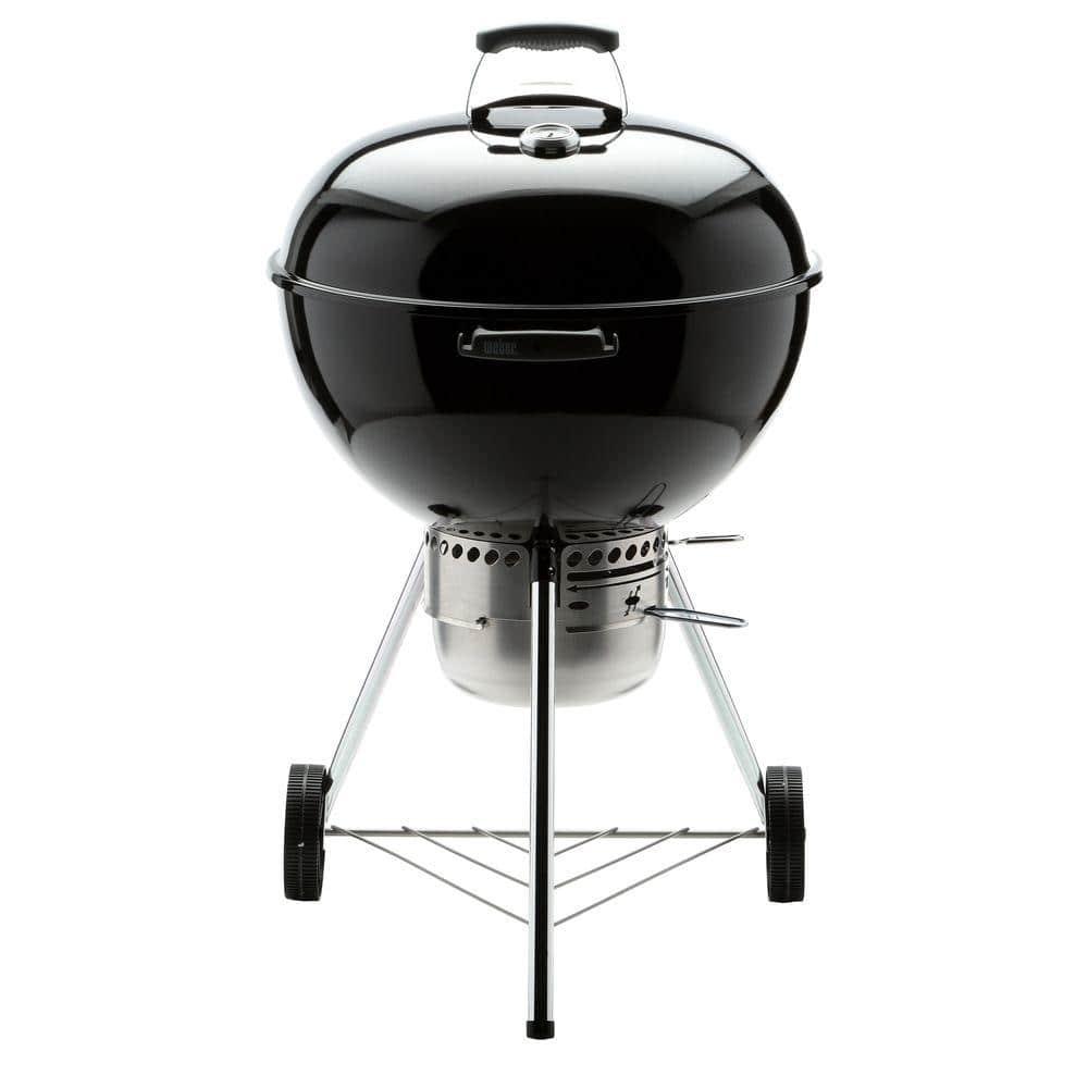 Weber Original Kettle Premium 22-Inch Charcoal Grill - Black - 14401001