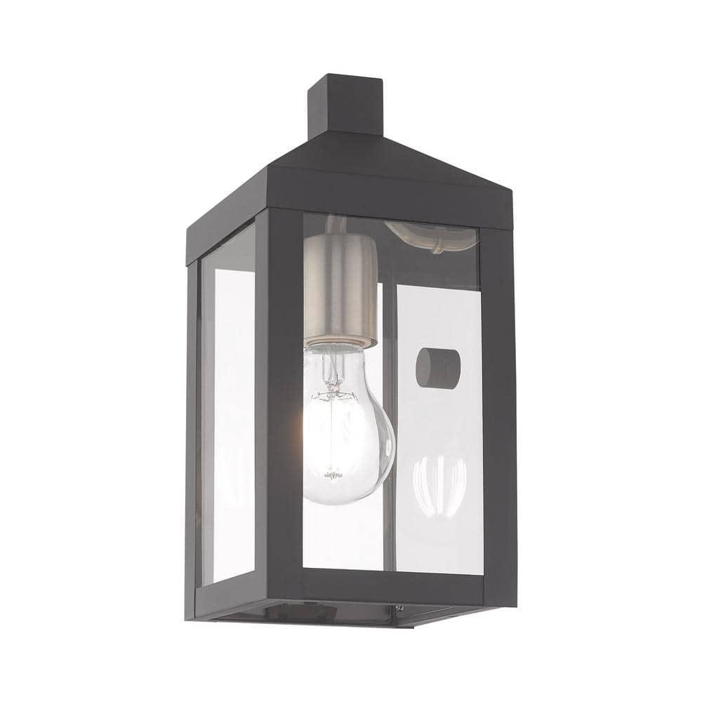Livex Lighting Nyack 1 - Light Wall Light in  Scandinavian Gray