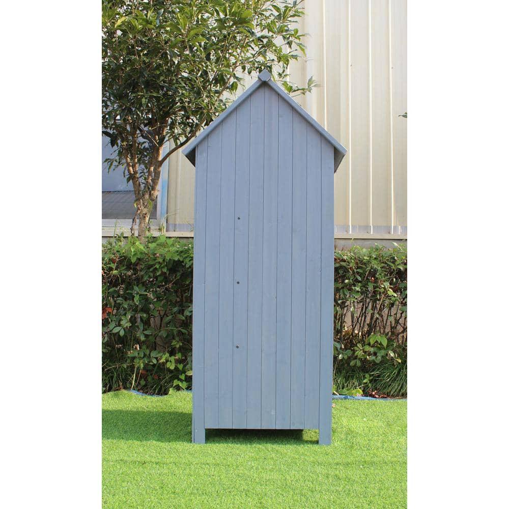 Hanover 2 ft. 5 in. W x 2 ft D Solid Wood Storage Shed