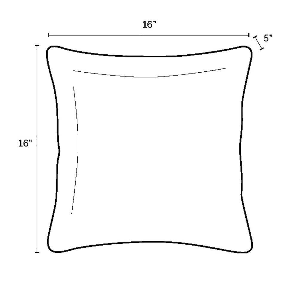 ARDEN Ruby Outdoor Square Pillow Cover & Insert