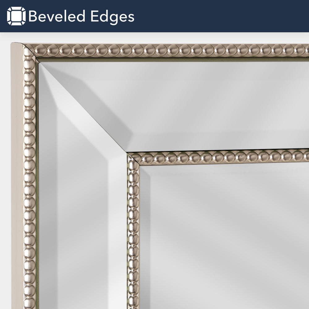 16" x 26" Metro Beaded Recessed Medicine Cabinet - Head West: Wall Mount, Polystyrene Frame, 3 Shelves