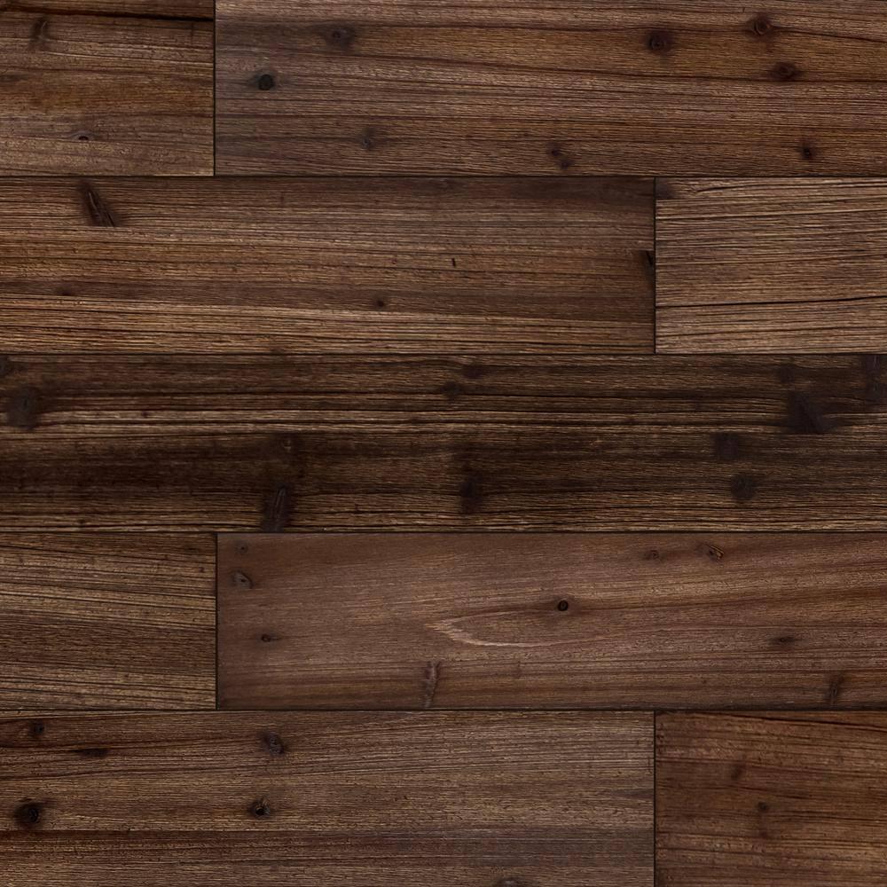 47.25" L x 4.75" W Solid Barn Wood Wall Planks Decorative Wall Paneling
