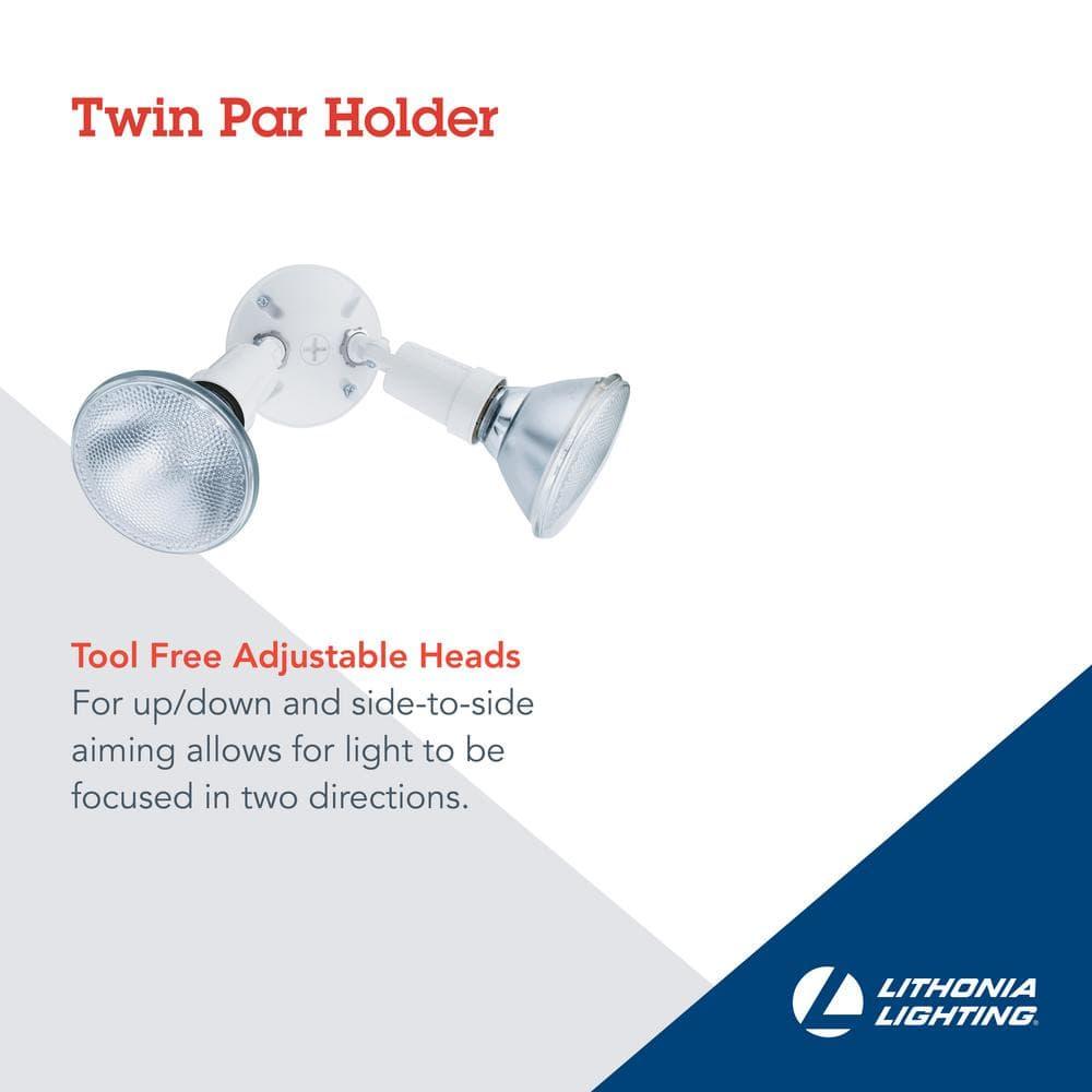 Lithonia Lighting Ofth 300Pr 120 P M12 Contractor Select 2 Light 5 Wide Commercial Flood