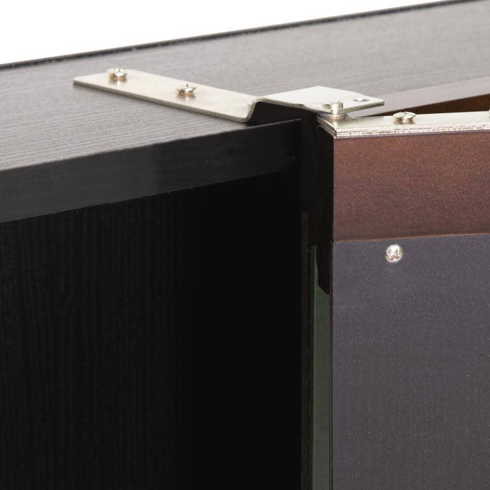 Ventura 36-Inch Wood Medicine Cabinet in Espresso