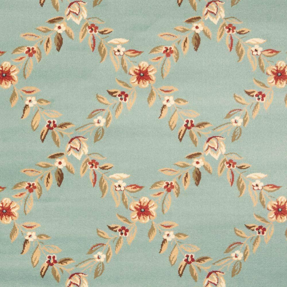 Lyndhurst LNH557 Power Loomed Accent Rug - Blue/Blue - 3'3"x5'3" - Safavieh.