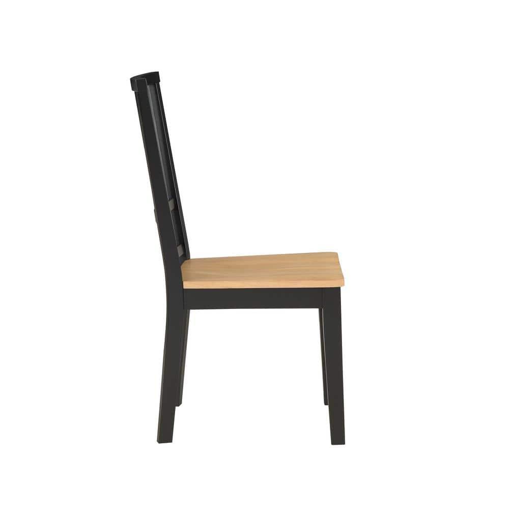 Lixy Solid Wood Slat Back Side Chair