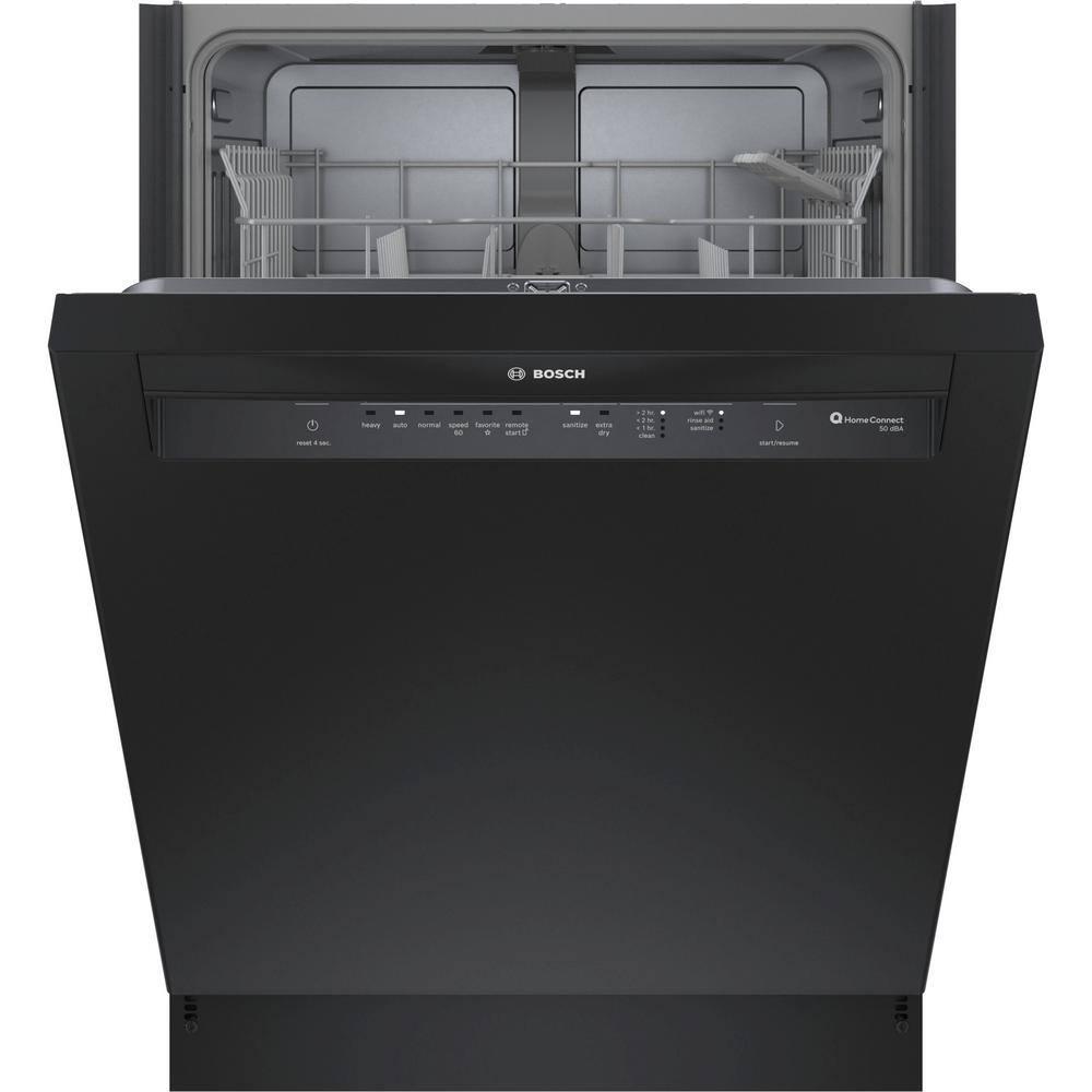 Bosch 800 Series 24" Front Control Built-In Dishwasher with Hybrid Tub & Reviews | Wayfair