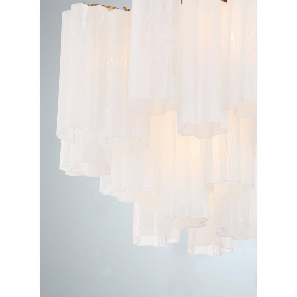 Crystorama Lighting Addis 4 - Light Chandelier in  Aged Brass