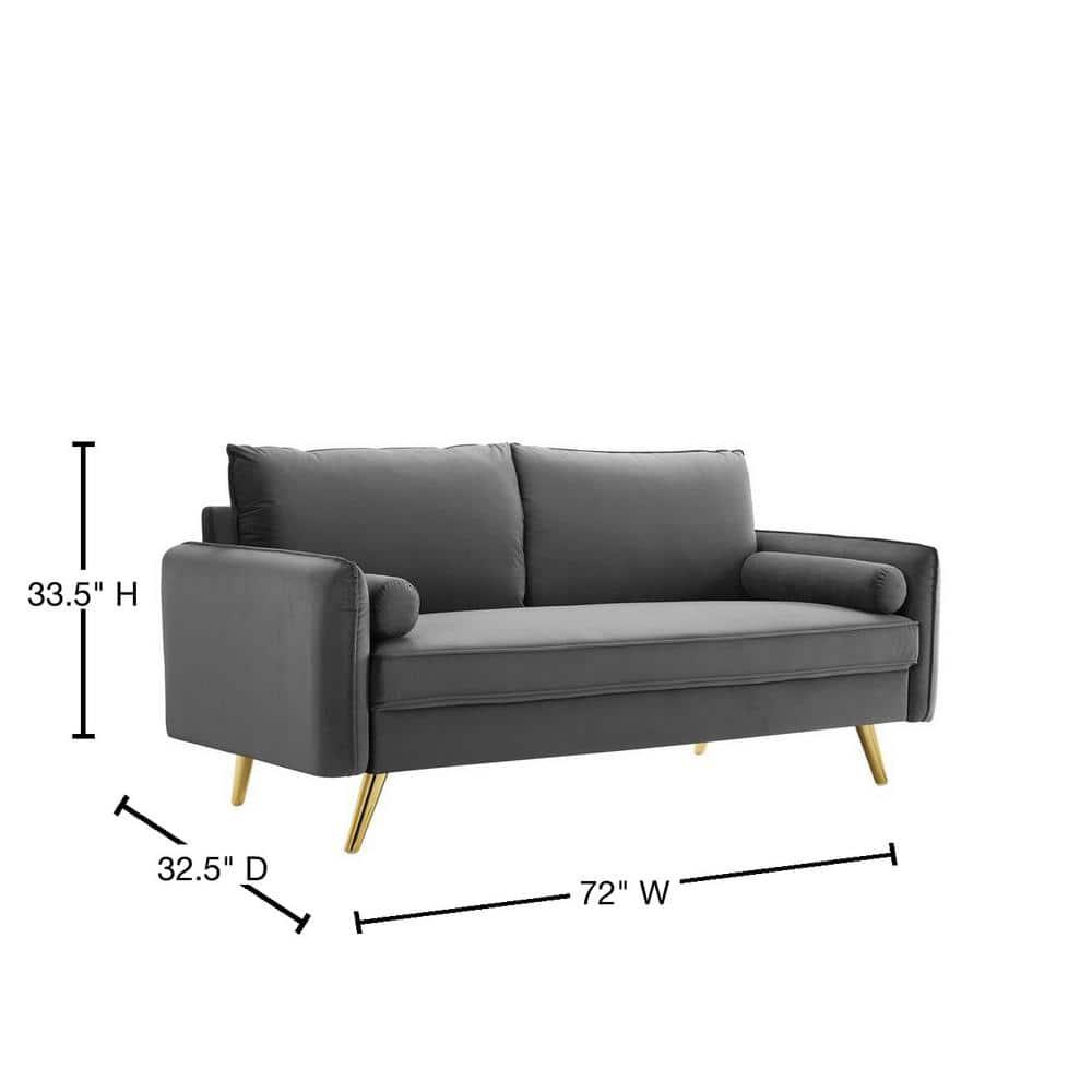 Revive Performance Velvet Sofa by Modway