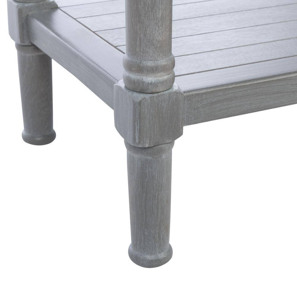 Filbert 2 Drawer Console Table - White Washed Grey - Safavieh