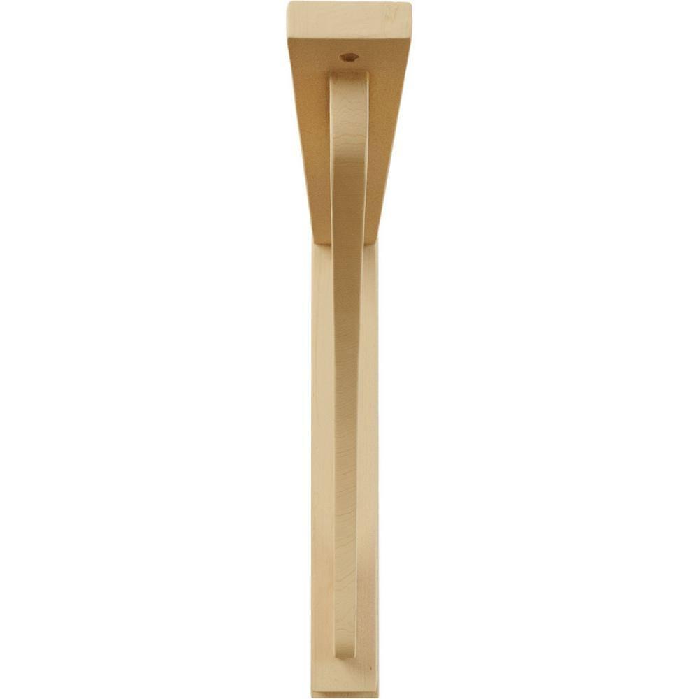 Ekena Millwork Reese H 2.5'' W D Wood Bracket / Corbel