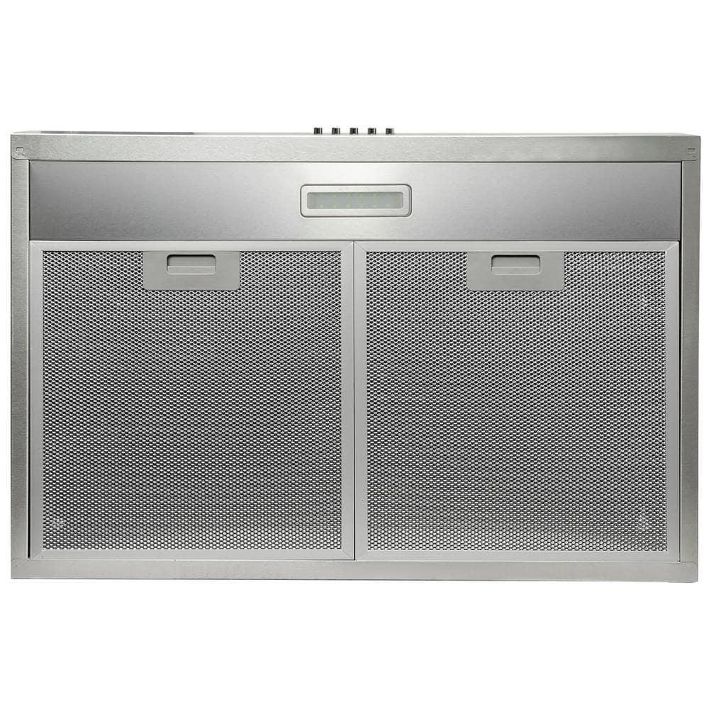 24" Convertible Under Cabinet Range Hood in Stainless Steel with Carbon Filters