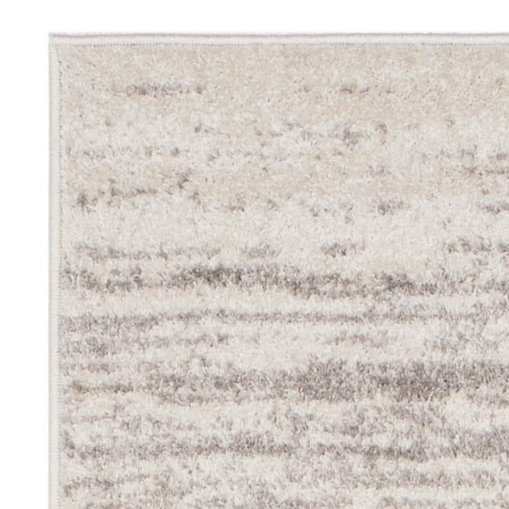 Adirondack ADR113 Machine Made Indoor Runner - Light Grey/Grey - 2'-1"x6' - Safavieh