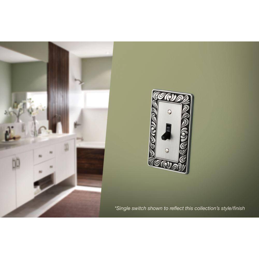 Paisley 3-Gang Toggle Light Switch Wall Plate