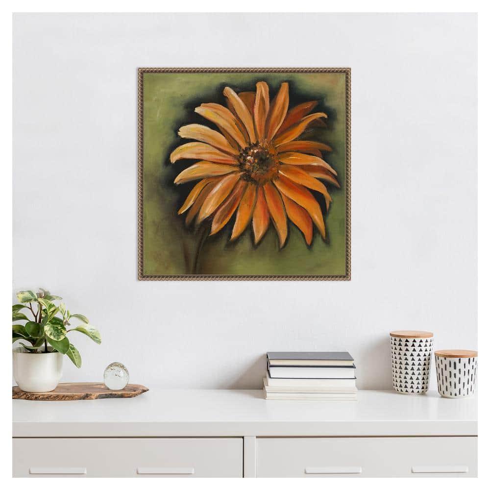 Amanti Art Daisy Collections III by Nelly Arenas Canvas Wall Art Print Framed 22 x 22-in.