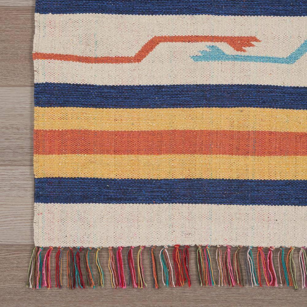 Nourison Baja Tribal Ivory 5' x 7' Area Rug, (5x7)