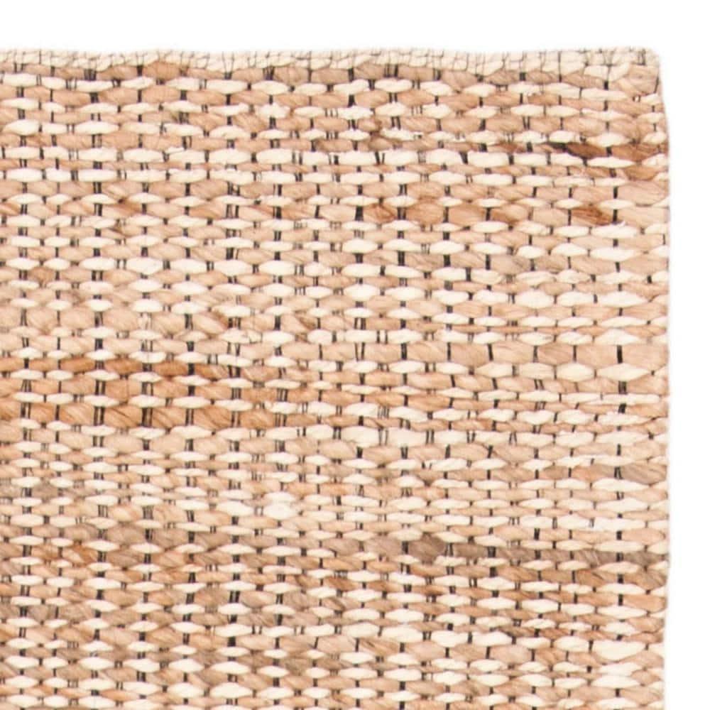 Marbella MRB303 Hand Loomed Indoor Runner Rug - Natural/Ivory - 2'3"x8' - Safavieh