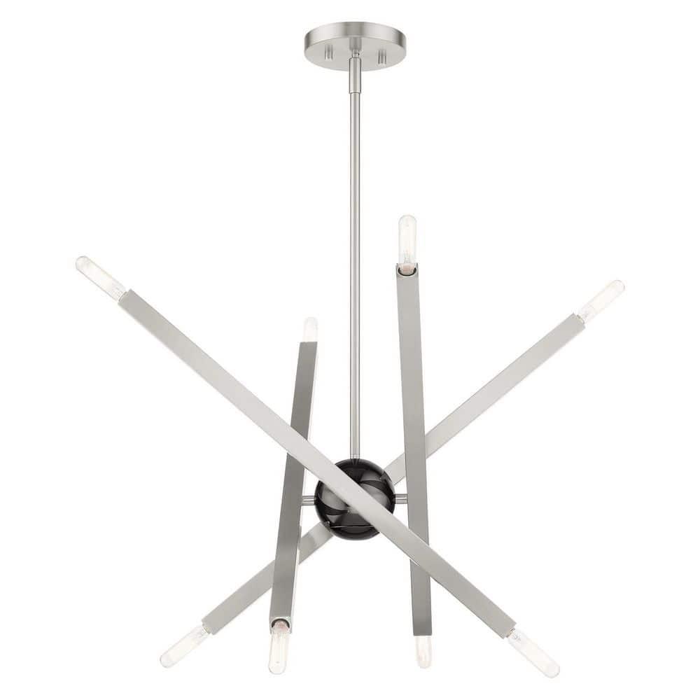 Mercury Row® Lydia 8 - Light Dimmable Modern Linear Chandelier