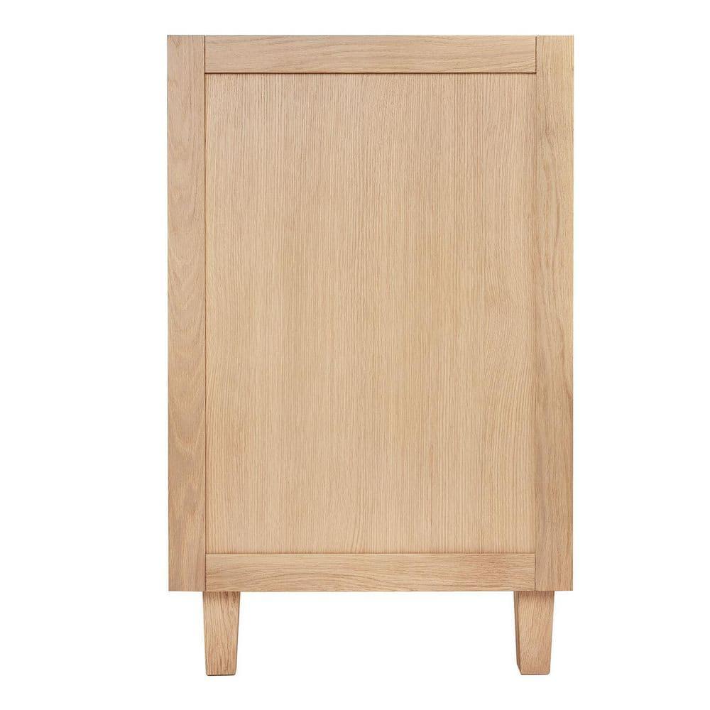 Ariel Monreau 66 Inch Double Sink Base Cabinet In Midnight Blue