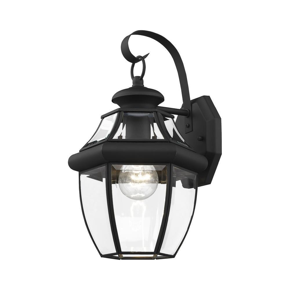 Livex Lighting Monterey 1 - Light Wall Light in  Black