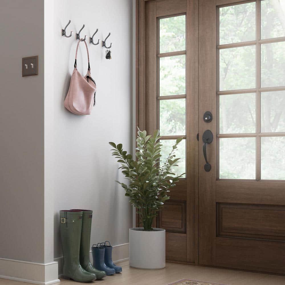 Liberty Ruavista 4-1/3 in. Venetian Bronze with Copper Highlights Coat Hook