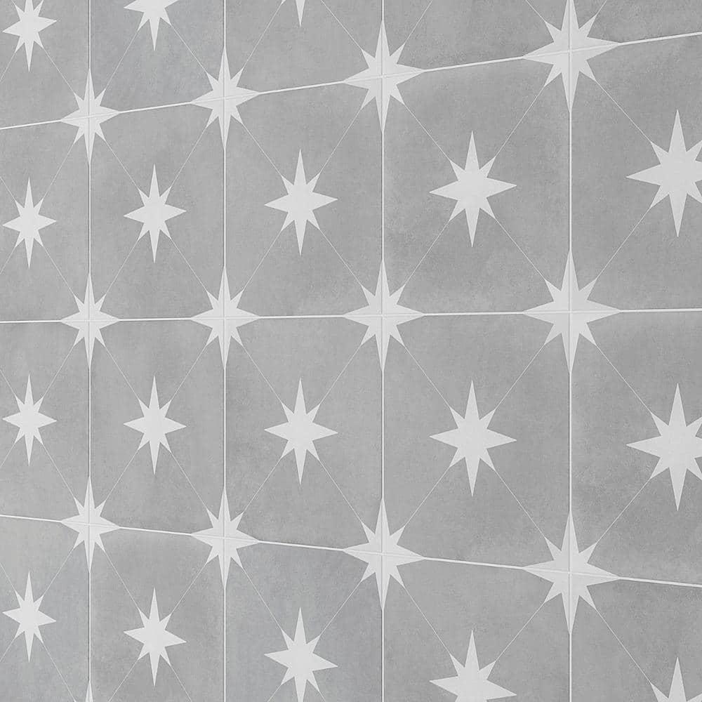 Polaris 9 in. x 9 in. Matte Porcelain Floor and Wall Tile (10.76 Sq. Ft. / Case)