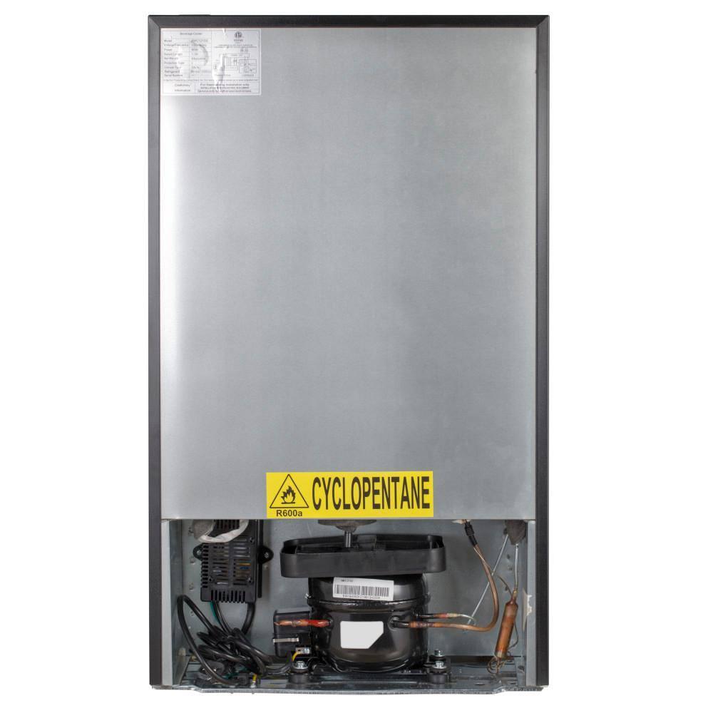 EdgeStar EdgeStar 18.88'' W Convertible 105 Cans (12 oz.) 3.36 Cubic Feet Beverage Cooler with Reversible Glass Door