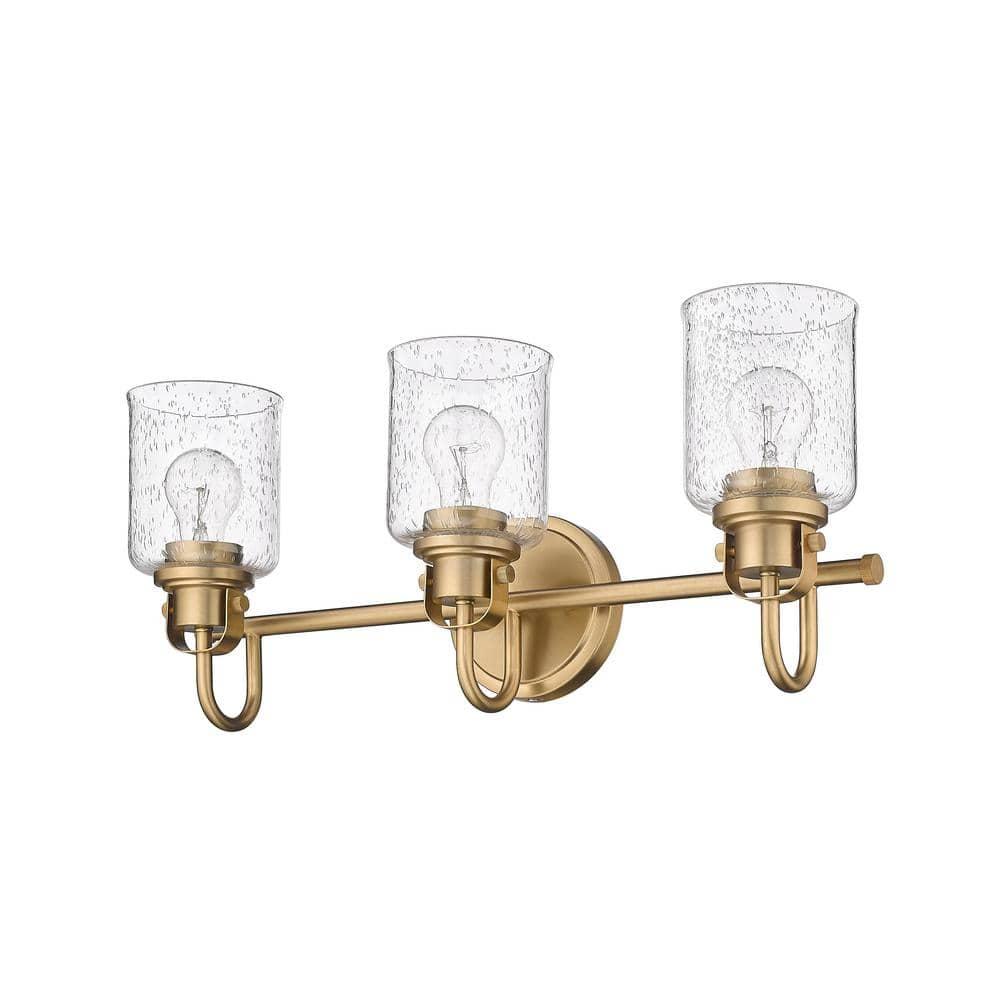 Z-Lite Kinsley 3 - Light Vanity in  Heirloom Gold