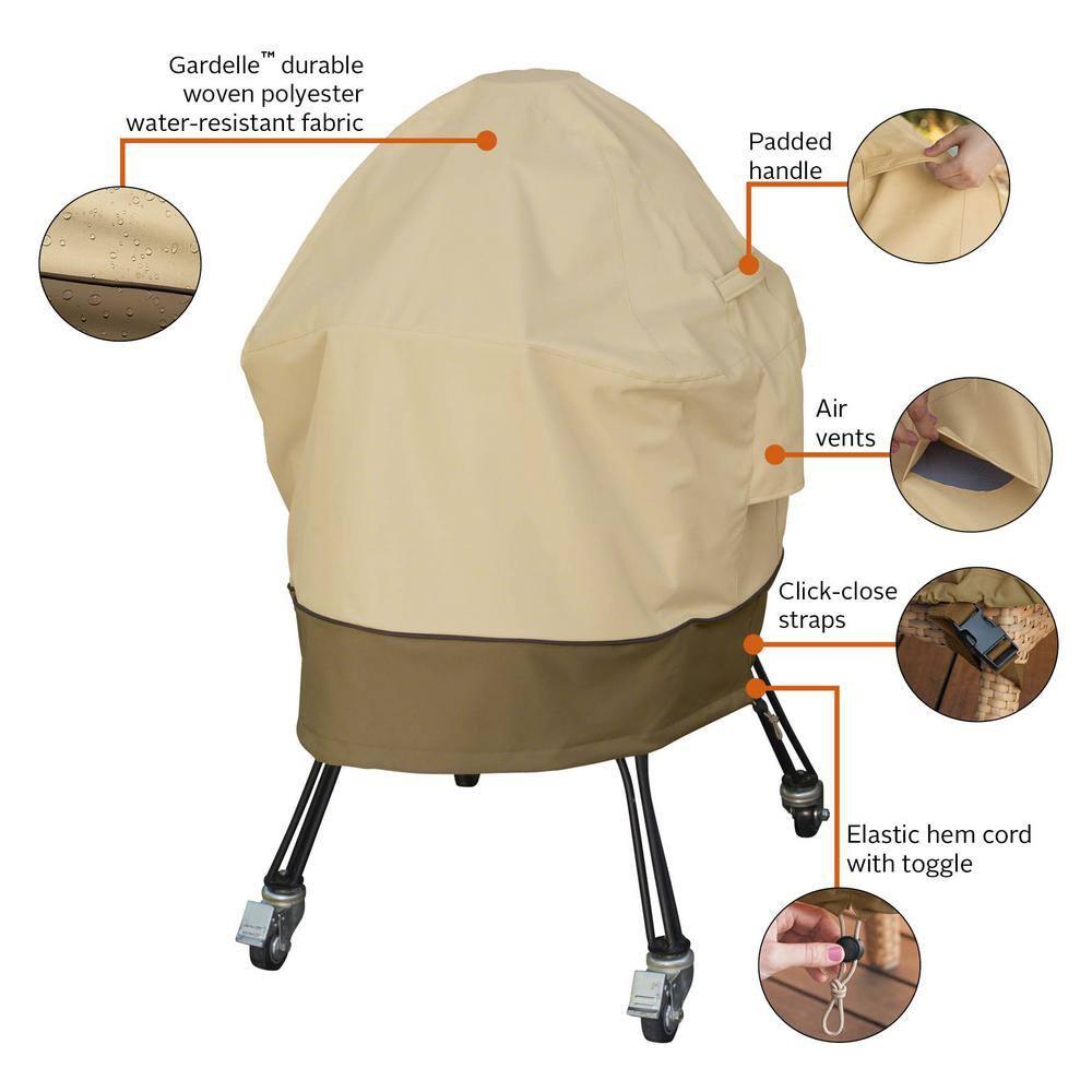 Classic Accessories  GREEN EGG COVER LARGE PEB - LRG -