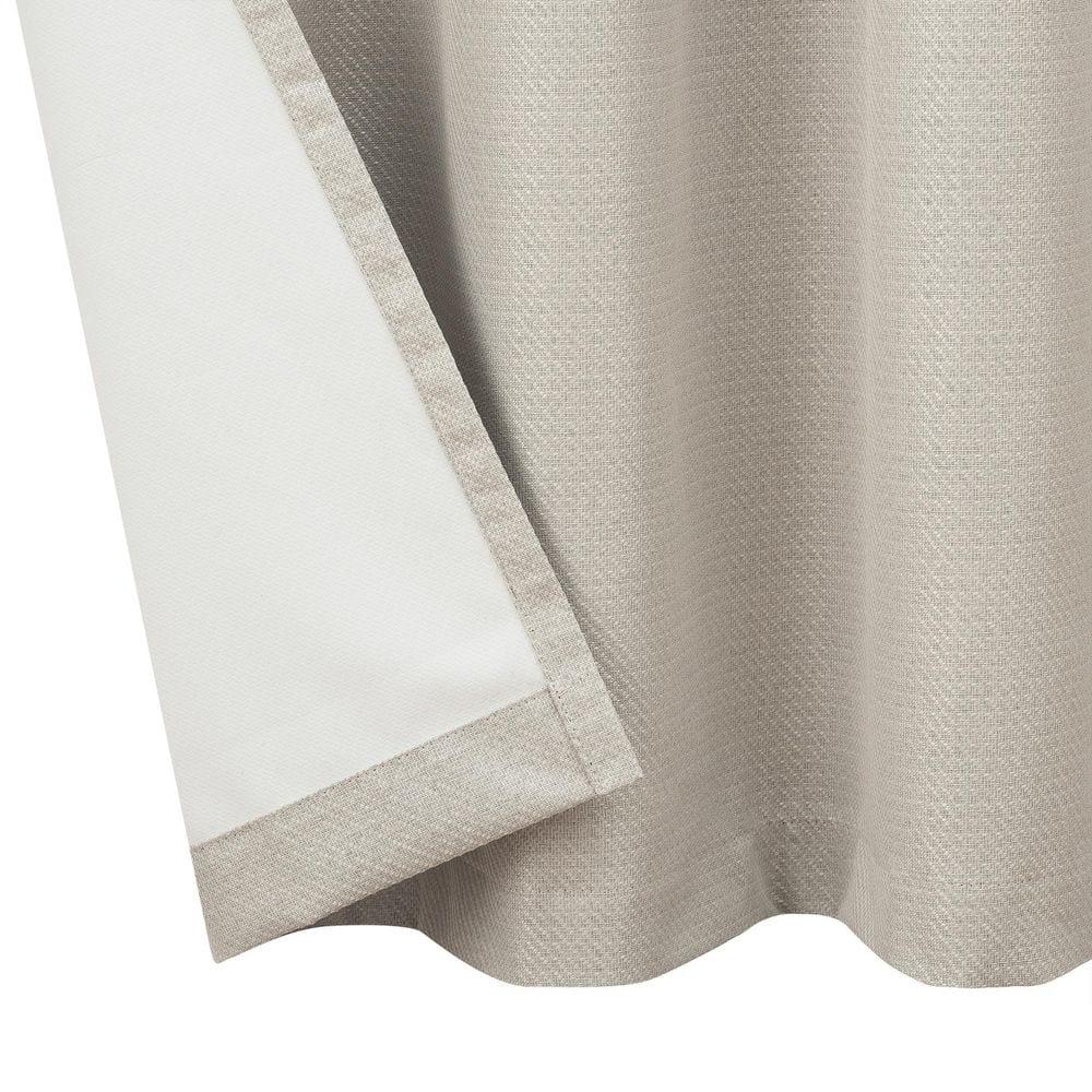 Nautica Nautica Synthetic Solid Color Blackout Thermal Rod Pocket Curtain Panels (Set of 2)