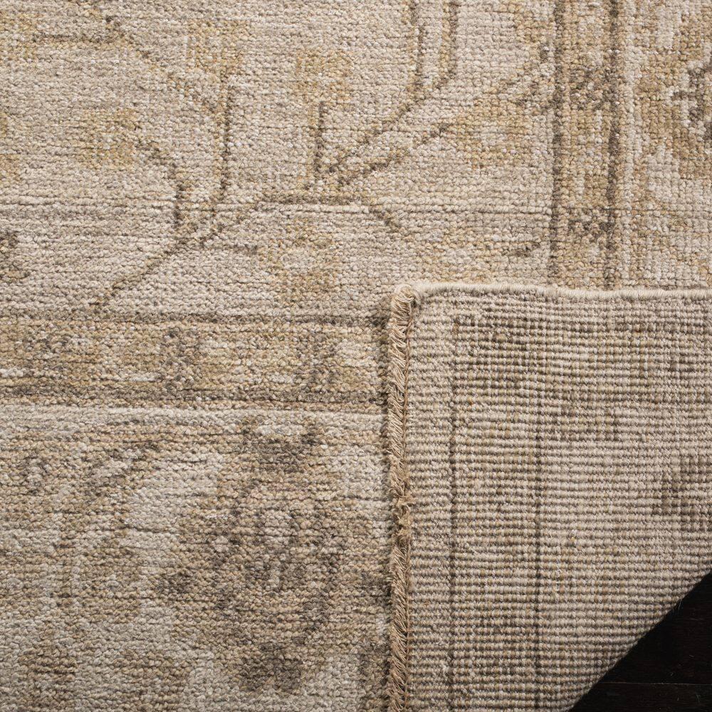 Izmir IZM134 Hand Knotted Area Rug - Gold/Ivory - 6'x9' - Safavieh