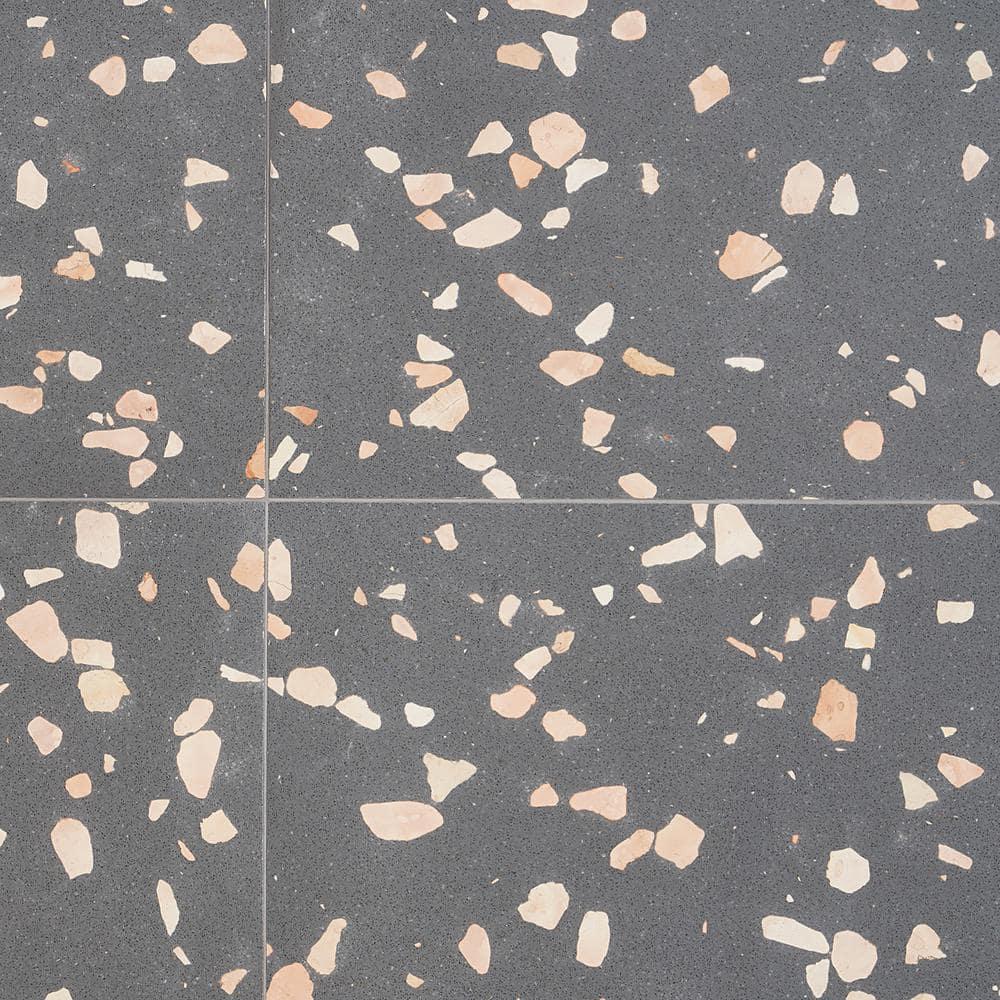 Brezza Terrazzo 23.62 in. x 23.62 in. Honed Terrazzo Floor and Wall Tile (3.87 Sq. Ft. / Each)