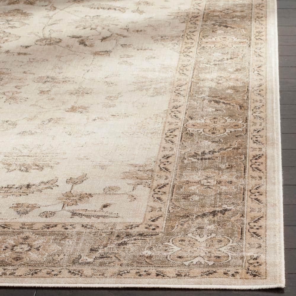 Vintage VTG168 Power Loomed Indoor Runner Rug - Stone/Mouse - 2'2"x10' - Safavieh.
