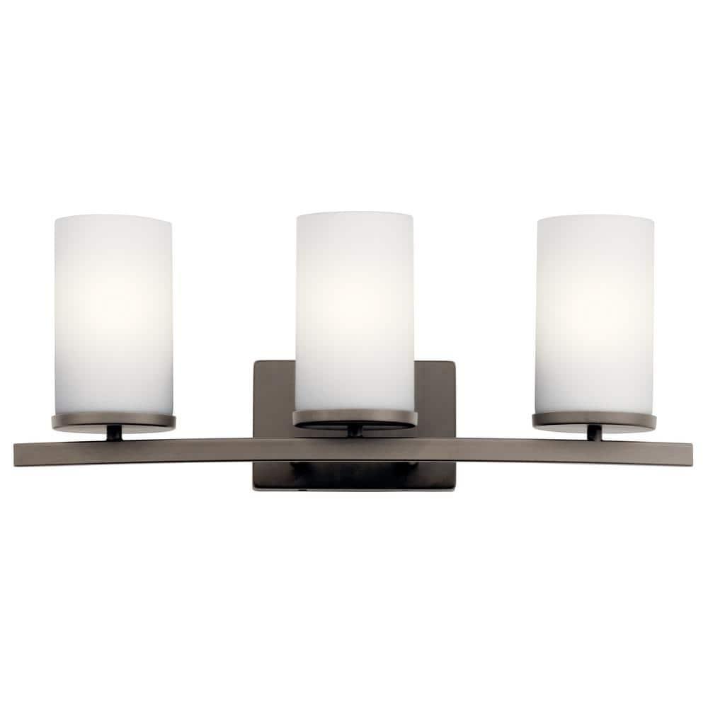 Kichler Lighting Crosby 3 - Light Dimmable Vanity Light