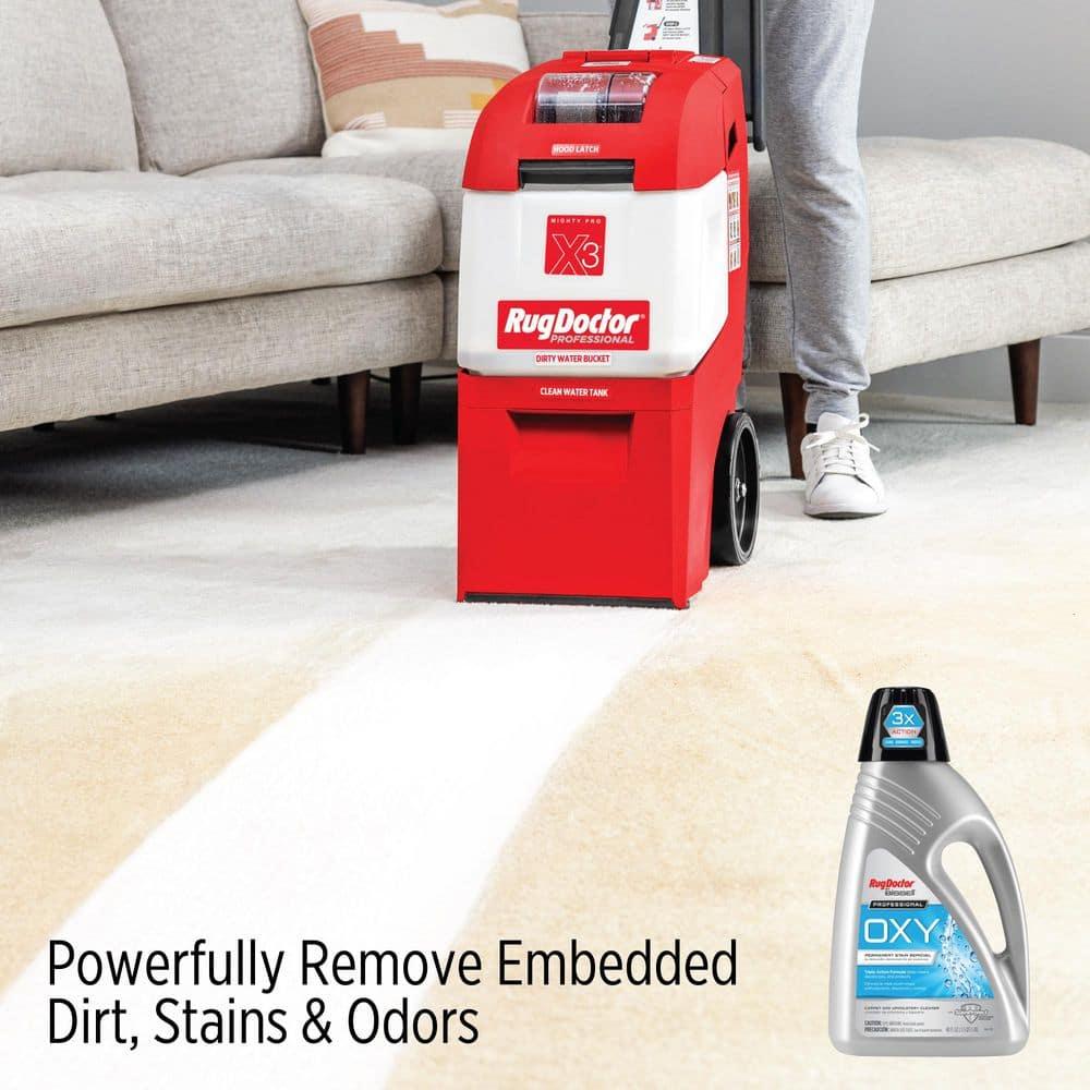 Rug Doctor X3 Commercial Carpet Cleaner - Pro Oxy Pack, Includes 48 oz. Oxy Cleaner