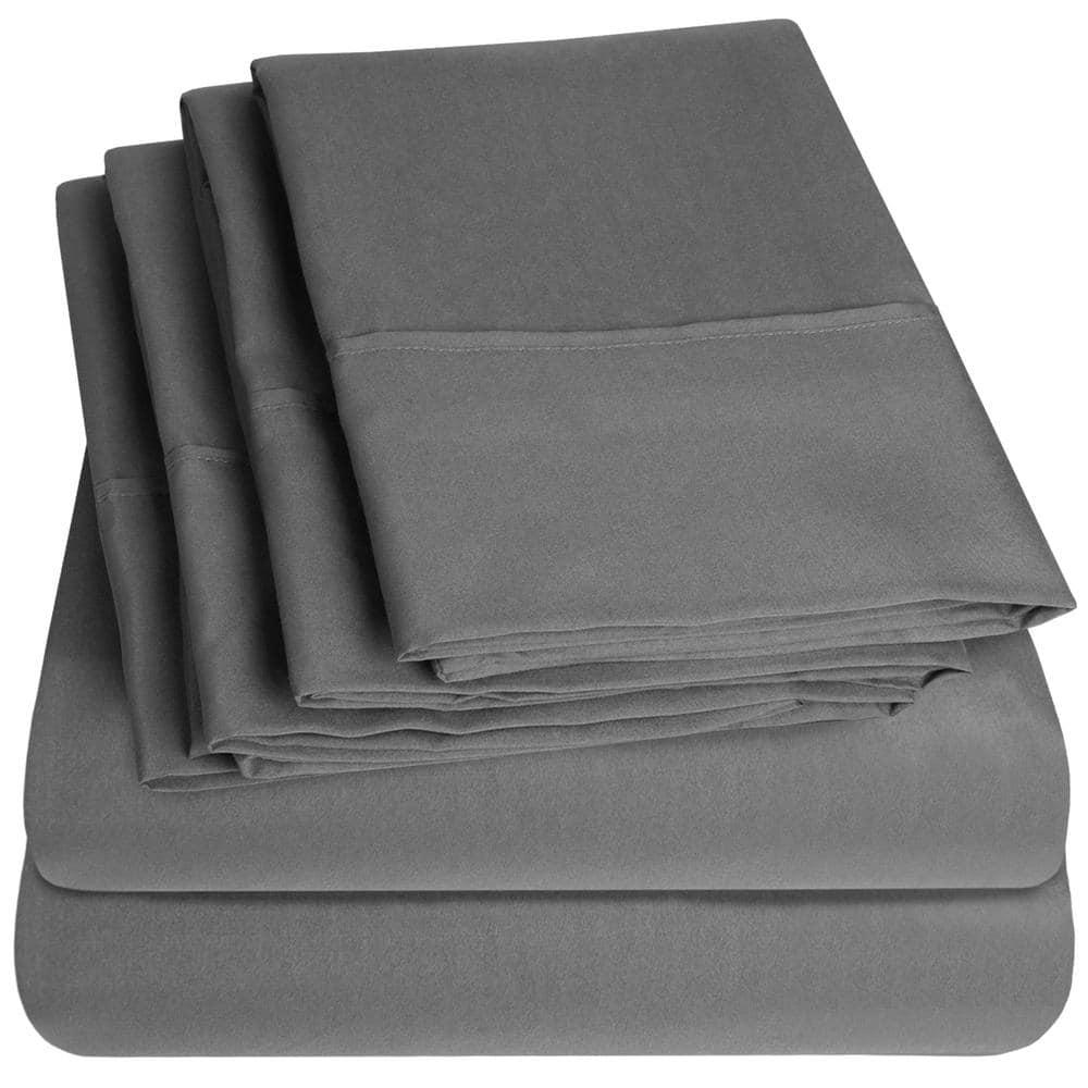 Sweet Home Collection Luxurious Soft Microfiber Sheet Set with Bonus Pillowcases