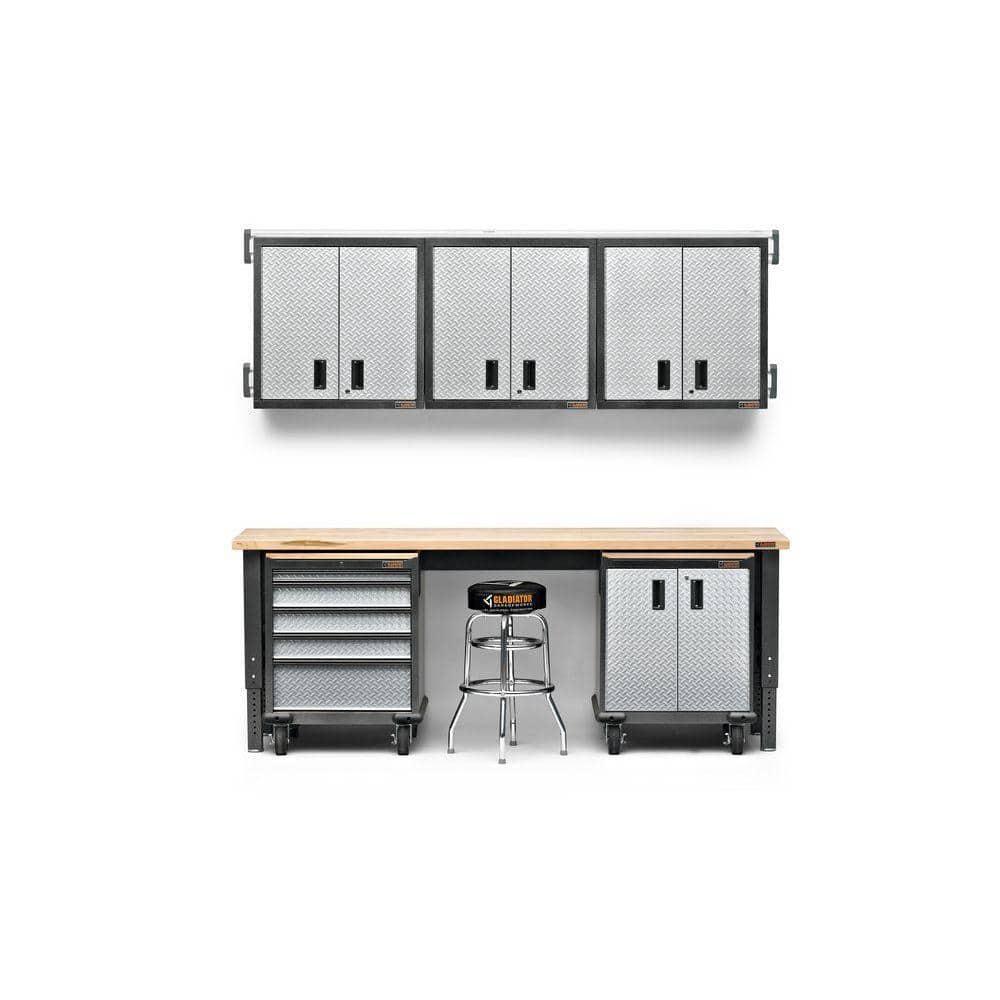 Adjustable Height Hardwood Workbench