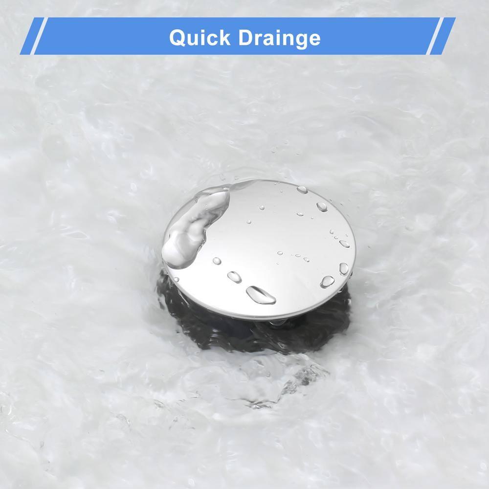 Pop-Up Bathroom Sink Drain with Overflow( 2Pack)
