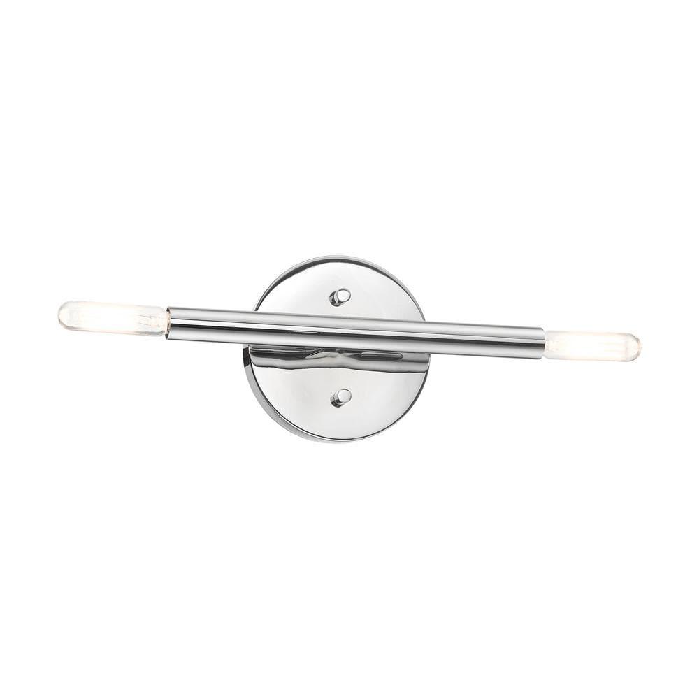 Livex Lighting Copenhagen 2 - Light Wall Light in  Polished Chrome